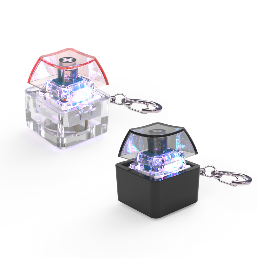 Gaming Keyboard Test - Porte-clés de clavier mécanique, testeur d'arbre,
