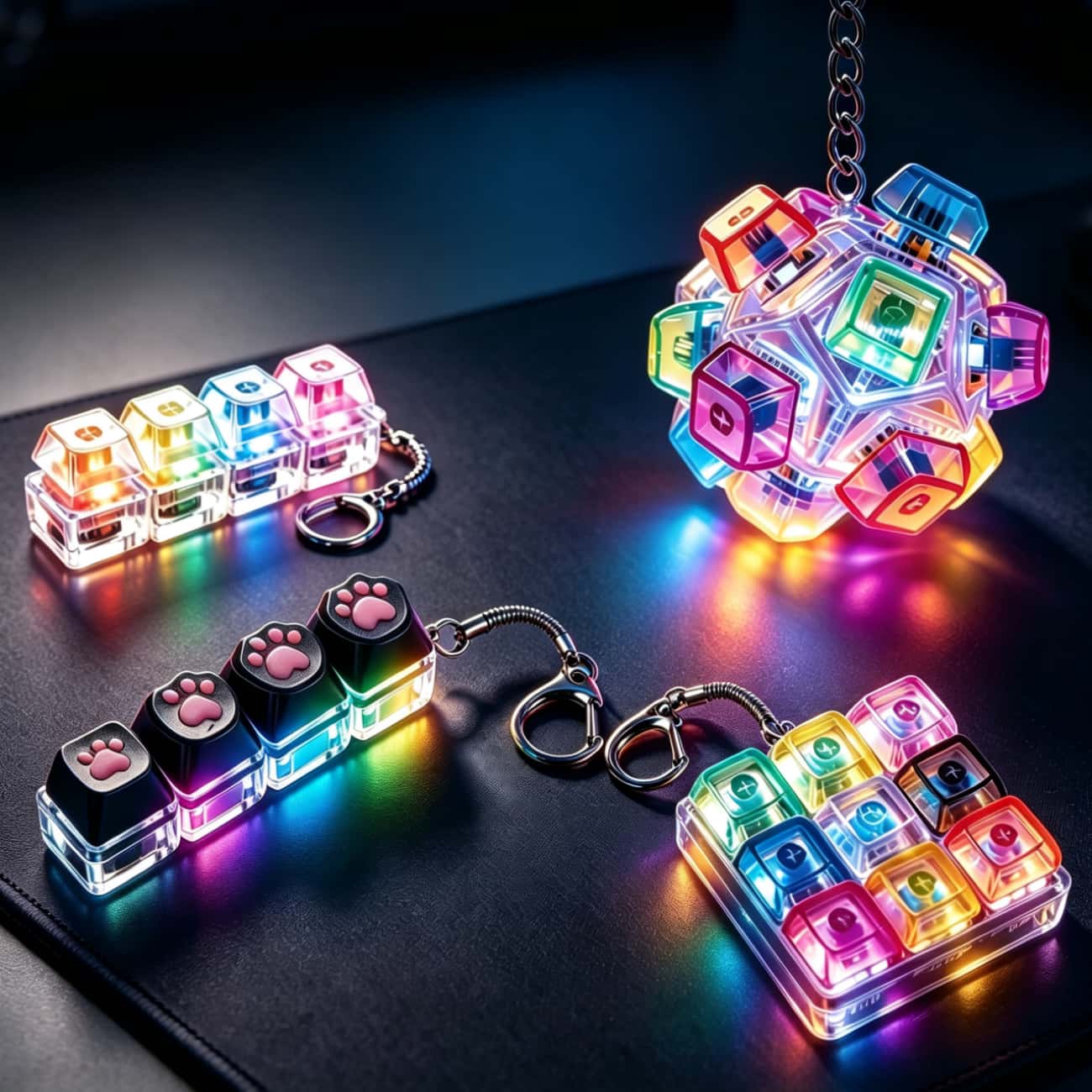 Porte-clés avec touche de clav - Gaming Keyboard No Rgb avis et prix