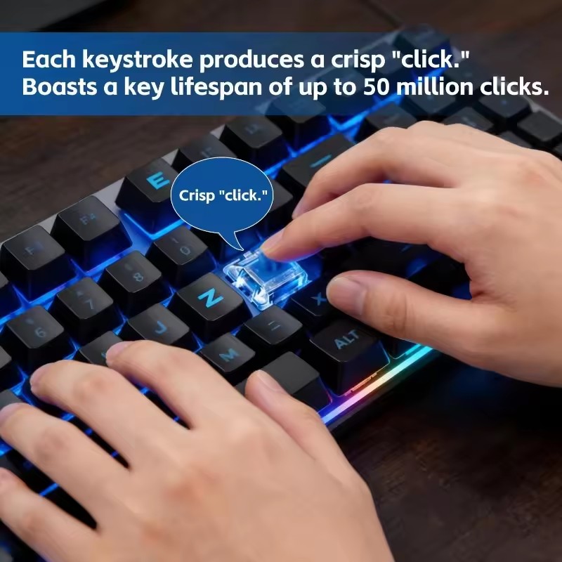 Interrupteur de remplacement à - Keyboard Gaming Blue Switch avis et prix
