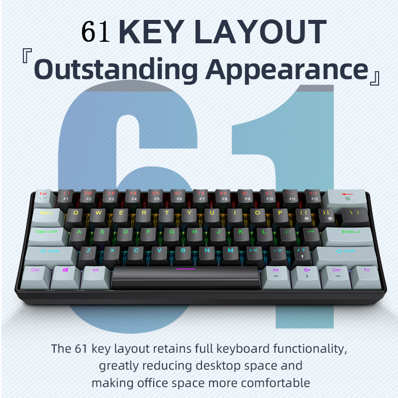 Clavier de jeu mécanique APAYA - Keyboard Gaming Blue Switch avis et prix