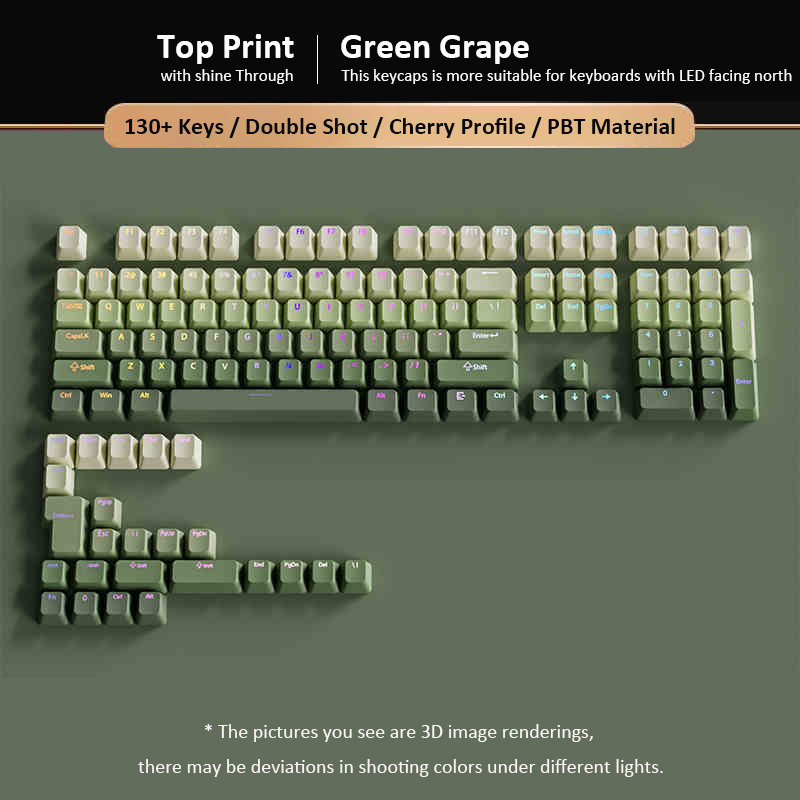 Capuchons de touches PBT Doubl - Gaming Keyboard No Rgb avis et prix