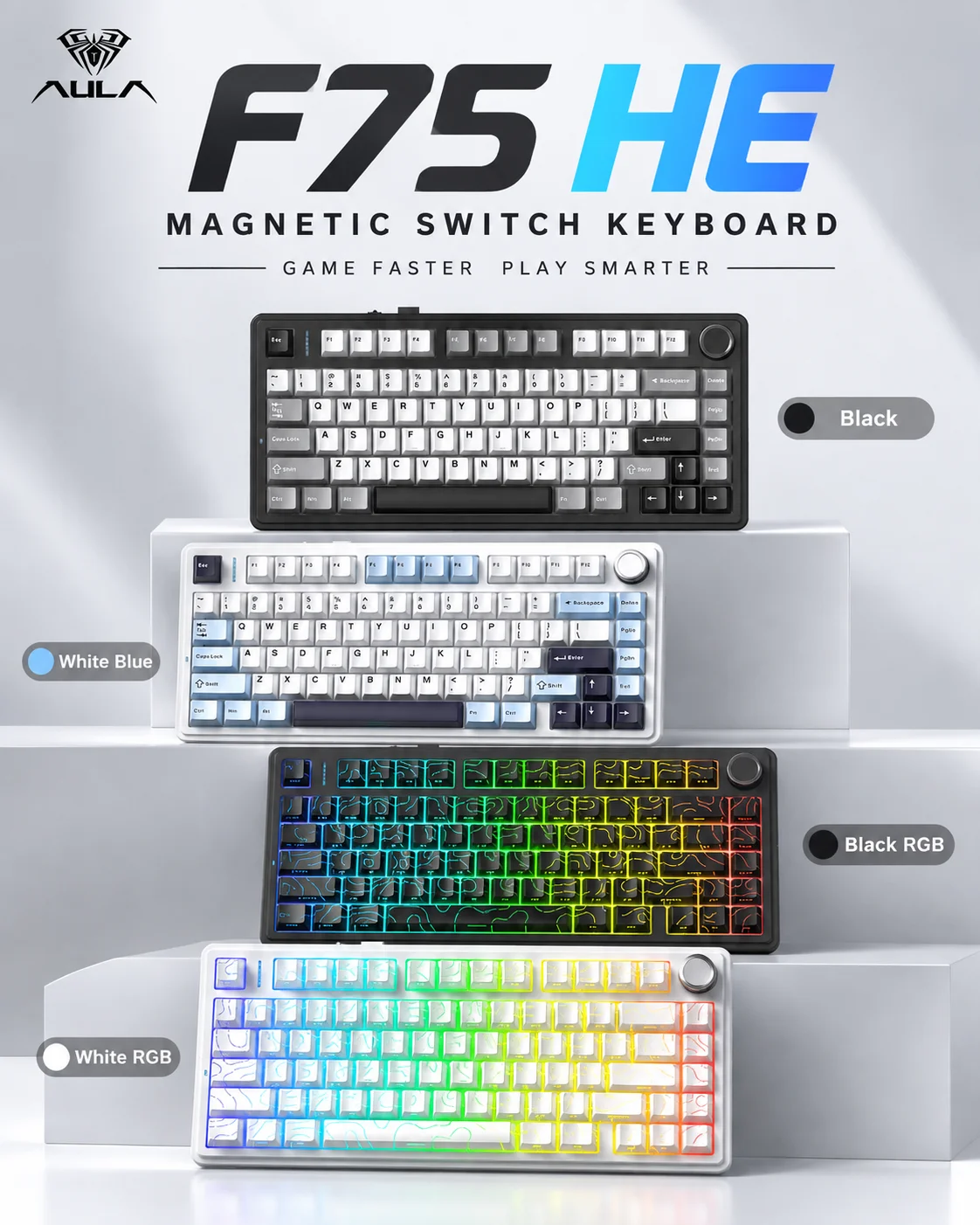 Clavier mécanique de jeu AULA  - Gaming Keyboard No Rgb avis et prix